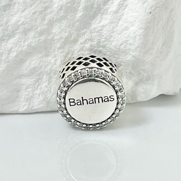 Pandora Sea Beach S925 Silver Bead Charm - Picture 5 of 9